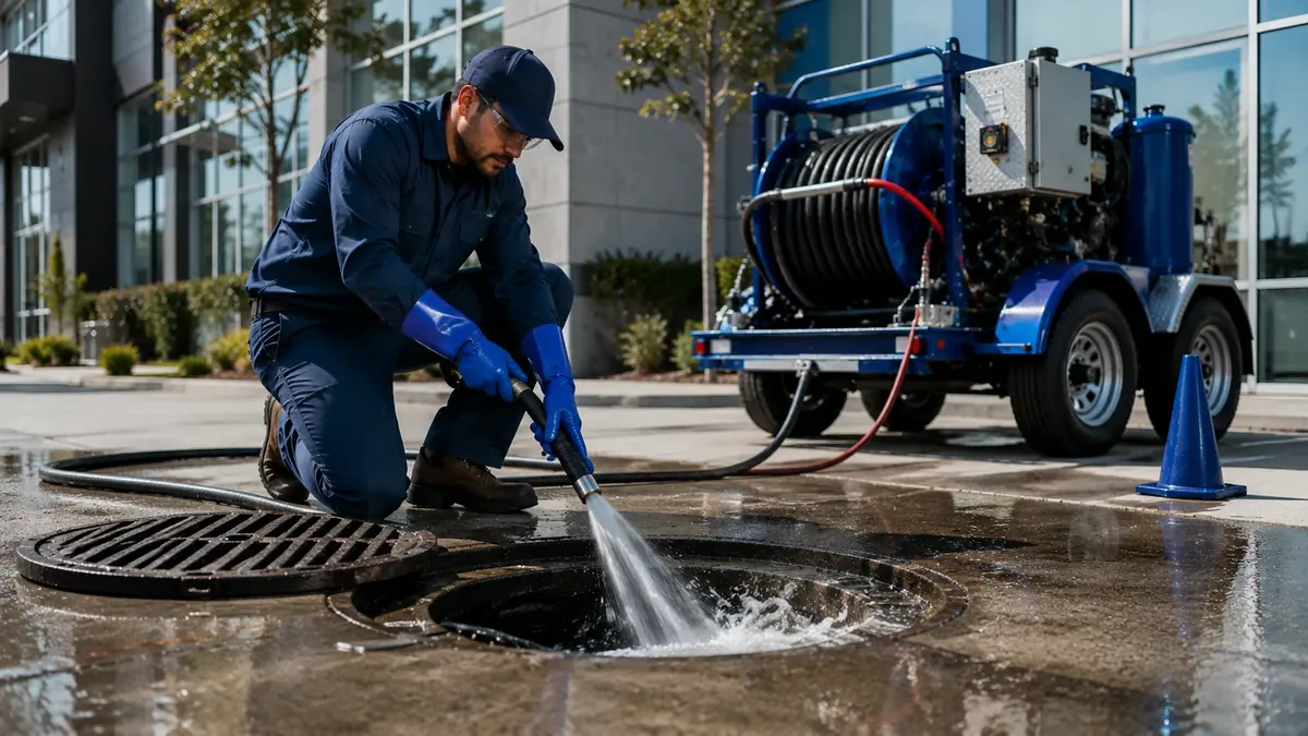 Commercial Hydro Jet Drain Cleaning in Oceano
